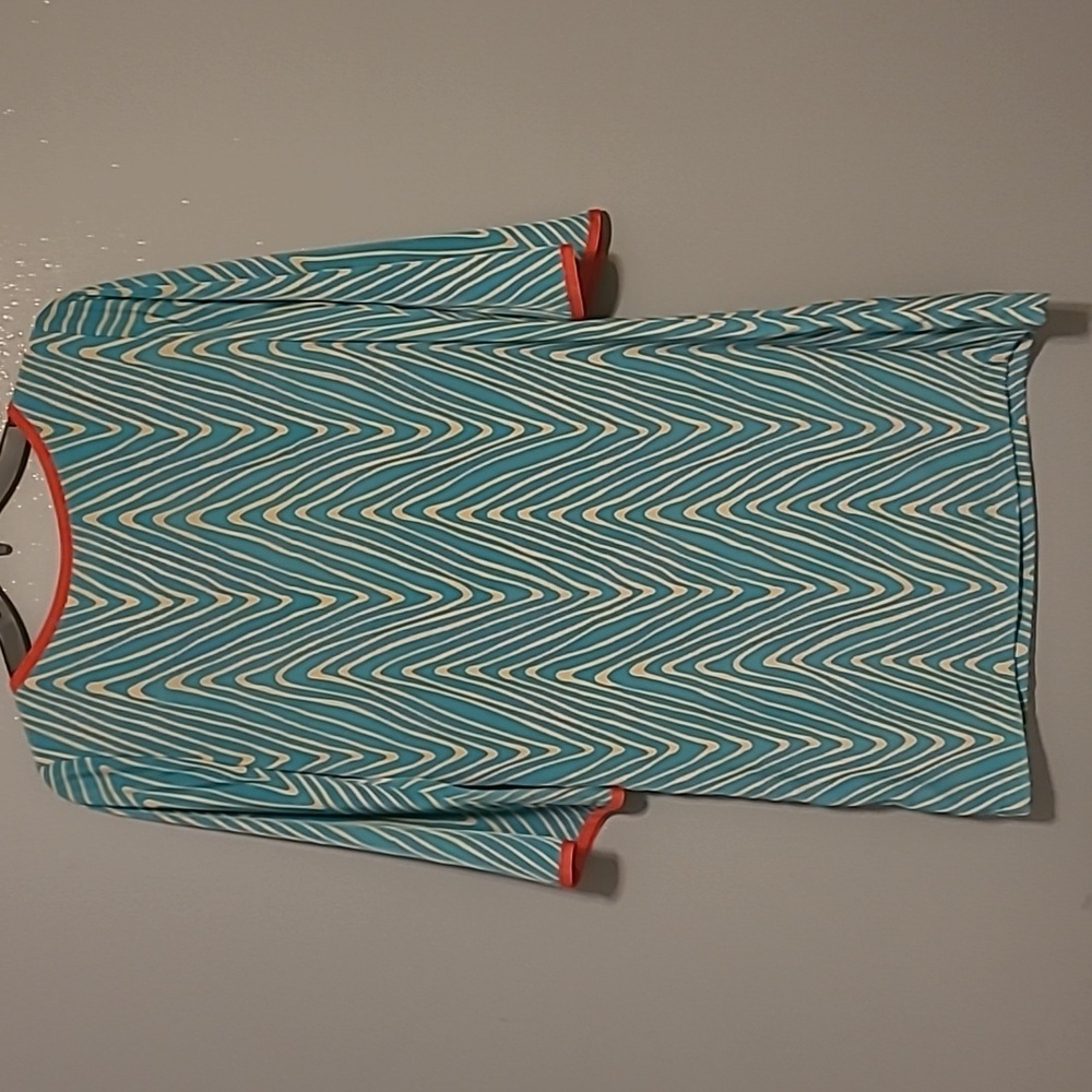 Uncle Frank Chevron Pattern Dress - image 6
